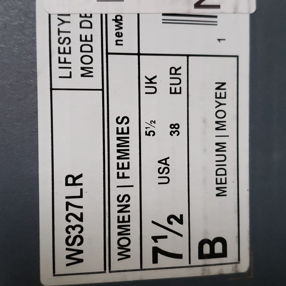 New Balance 327 Womens White Sneaker Shoes Size 7.5 - Picture 14 of 14